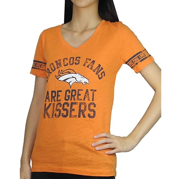 VICTORIAS SECRET PINK BRONCOS SHIRT - Picture 4 of 4